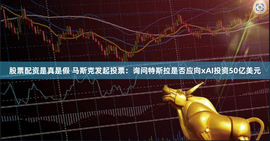 股票配资是真是假 马斯克发起投票：询问特斯拉是否应向xAI投资50亿美元