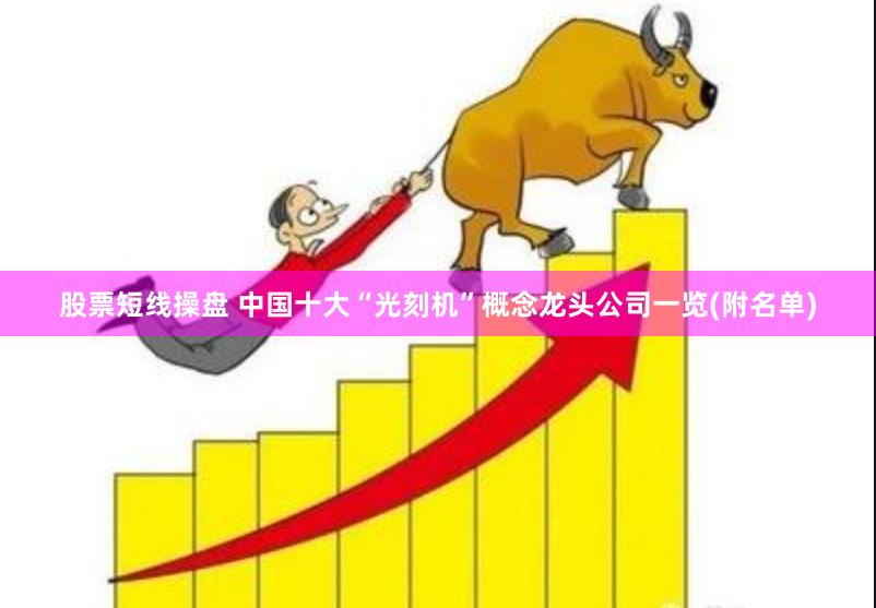 股票短线操盘 中国十大“光刻机”概念龙头公司一览(附名单)